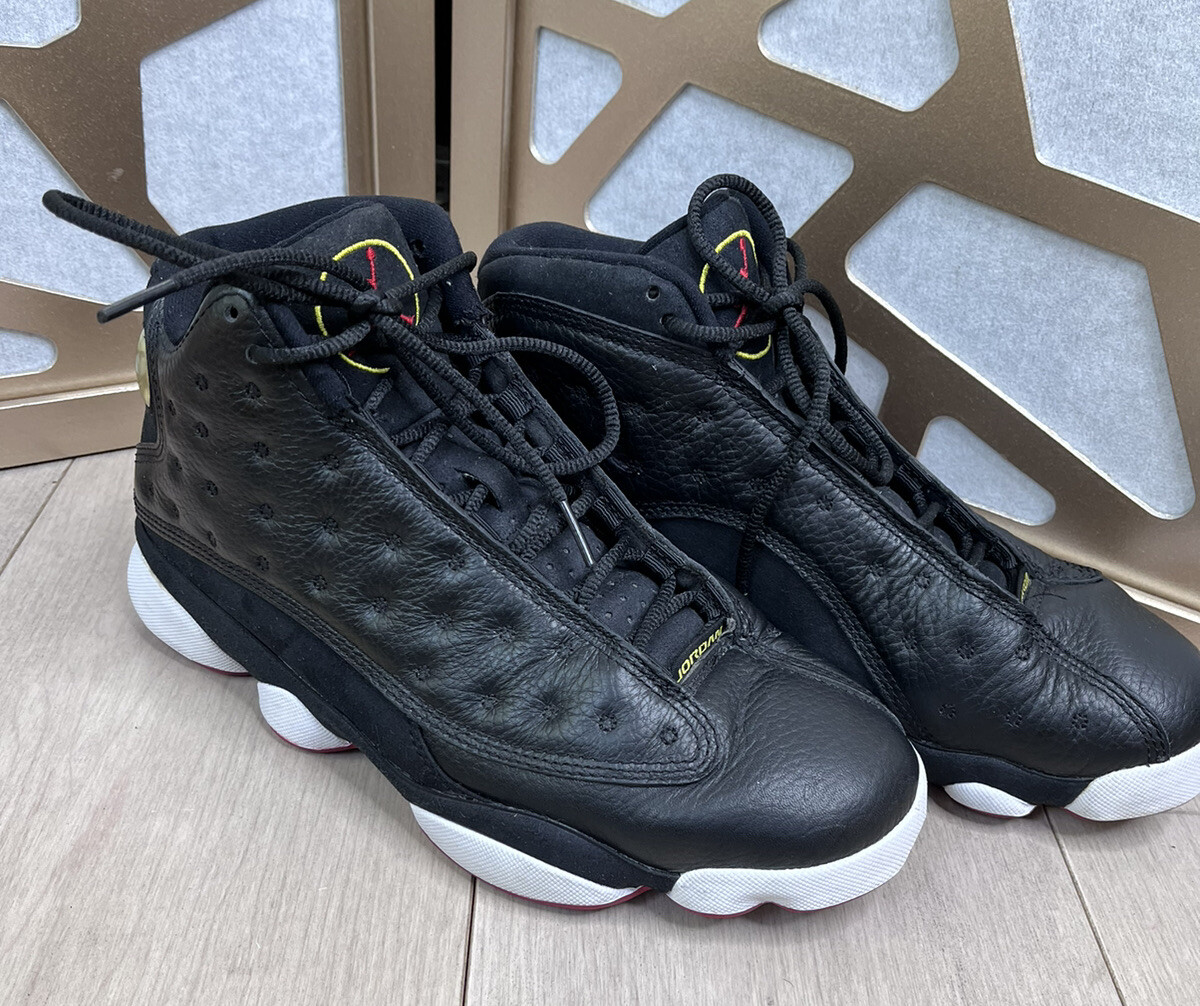 Jordan Air Retro 13 Playoffs 2011 Men Shoes Siz 8.5 Black  display picture 2
