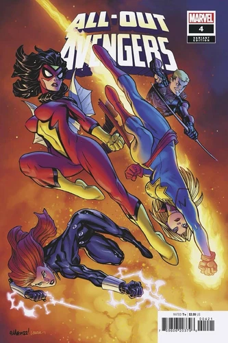 All-Out Avengers #4 Mcguinness Variant Marvel Comic Book NM First Print