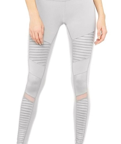 Women's Alo Yoga Pants Size Small Yoga Women's High Waist Moto Legging -  grey | eBay