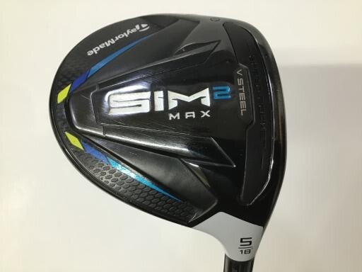 TaylorMade - SIM2 MAX 5W（18°）/ TENSEI BLUE TM50 S TaylorMade SIM2 MAX 5W 18° Flex-SR Fairway Wood TENSEI BLUE