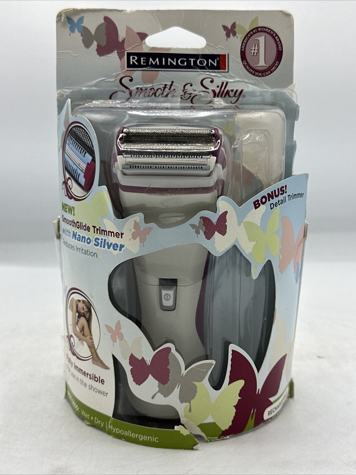 Remington Smooth & Silky Trimmer Rechargeable SmoothGlide WD