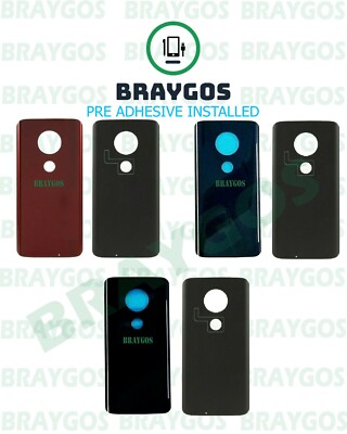 Hintere Akkuabdeckung Für Motorola Moto G7 PLUS XT1965 Mit Klebstoff