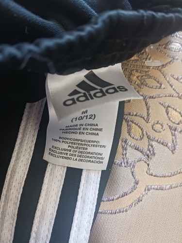 ADIDAS BOYS M MEDIUM 10/12 3 STRIPE ICON POCKET TRACK PANTS EXCELLENT CONDITION - Picture 3 of 5