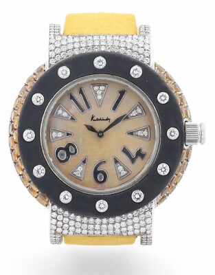 Kutchinsky Galactica massiv 925 Silber von Chopard - MOP Diamant & Citrin - 9500 