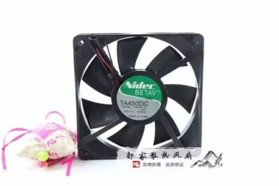 NIEDC A34808-16AST DC12V 0.62A 2-wire cooling fan