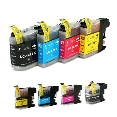 LC127XL / LC125XL Nicht-OEM Tintenpatronen für Brother MFC-J4610DW MFC-J4710DW
