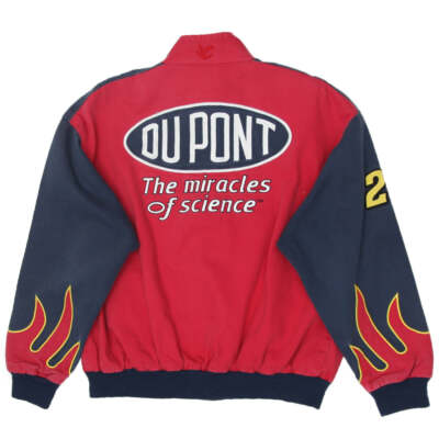 ジャケット・アウター DU PONT Jeff Gordon Jacket Vintage Chase Authentics Jeff Gordon Du Pont Youth XL Red