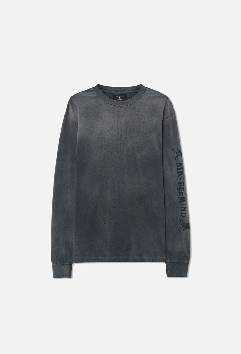 John Elliott x Mastermind New Long Sleeve Vintage Rock Tee John Elliott x Mastermind New Long Sleeve Vintage Rock Tee