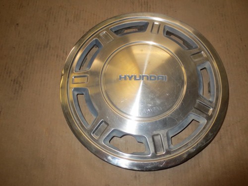 1988 88 Hyundai Excel Hubcap Rim Wheel Cover Hub Cap 13" OEM USED 55502 SET 4 - Picture 5 of 24