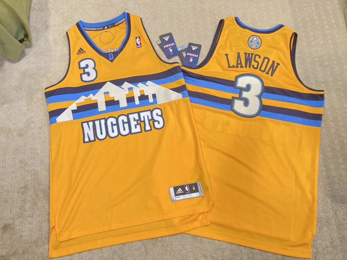 Adidas NBA Men's Denver Nuggets Ty Lawson Revolution 30 Swingman Jersey