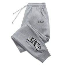 Los Angeles Womens Mens Sweatpants Elastic Waist Casual Outdoors Jogging Pants