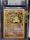 Pokemon 2000 Charizard Base Set 2 Holo Rare #4 BGS 8.5 MINT W/ Swirl