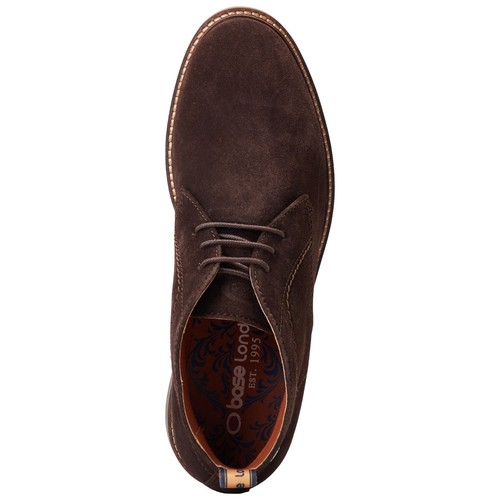 Base London Hombre Knebworth Ante Chukka Botas Estilo Informal Ligero Verano - Imagen 5 de 21