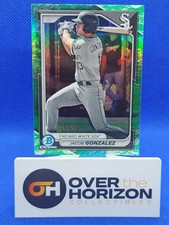 2024 Bowman Chrome Prospect Rookie Green Lunar Jacob Gonzalez White Sox RC