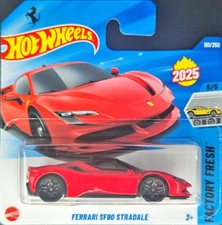 Hot Wheels Ferrari SF90 Stradale rot - Mainline 2025 191/250