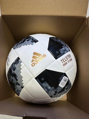 Adidas Telstar 18 Fussball World Cup Toprx WM 2018 Russia Size 5 mit Autogramm