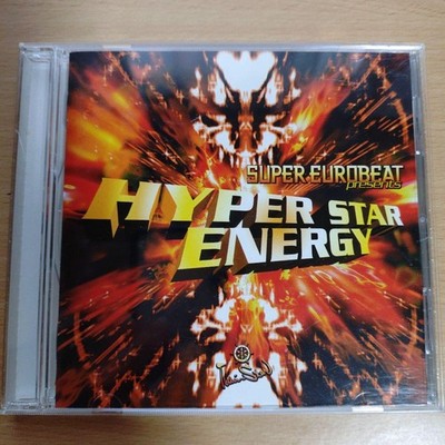 Super Eurobeat Presents Hyper Star Energy CD with Songs by Dave Rogers Nando