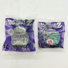 Dragon Ball Z Silver Vegeta #5 & Piccolo #7 Figures Vintage Burger King 2000