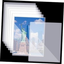 8 1/2" x 11" Rigid Print Protectors Clear Sheet Protectors 8ct 8 1/2" x 11"