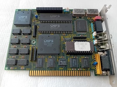 Vega Video-7 MDA CGA EGA 8 BIT ISA IBM XT AT Computer