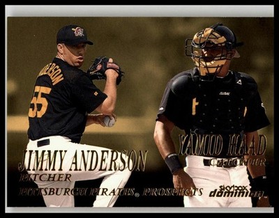 2000 SkyBox Dominion #297 Jimmy Anderson / Yamid Haad PROS