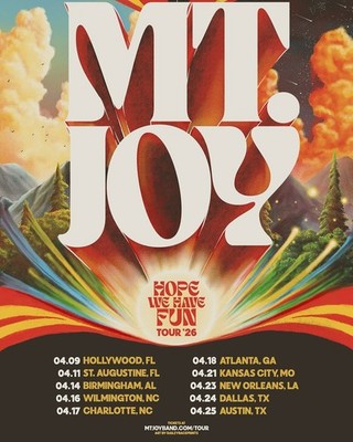Mt. Joy 2026 Tour Poster Set Cities & Venues Collection | eBay
