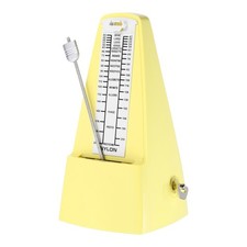 Mechanical Metronome for Piano Guitar Violin Ukulele Player ,Yellow