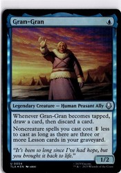 Gran-Gran 54 Uncommon Avatar: The Last Airbender Foil