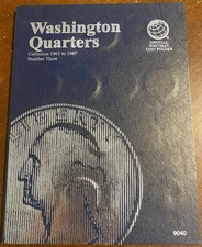 Whitman Quarter Album #9040, FULL Album, 1965-1987 P+D Mints 