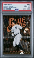 2019 FINEST BLUE CHIPS AARON JUDGE PSA 10 MLB NY YANKEES~ very Low Pop