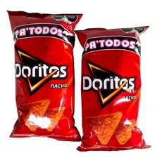 2-Pk Sabritas Doritos Nachos Pa' Todos Mexican Doritos Family Size 335g/11.81oz