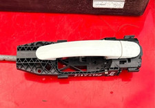 VOLKSWAGEN POLO MK7 2013-2020 DOOR HANDLE WITH FRAME OFFSIDE REAR IN WHITE