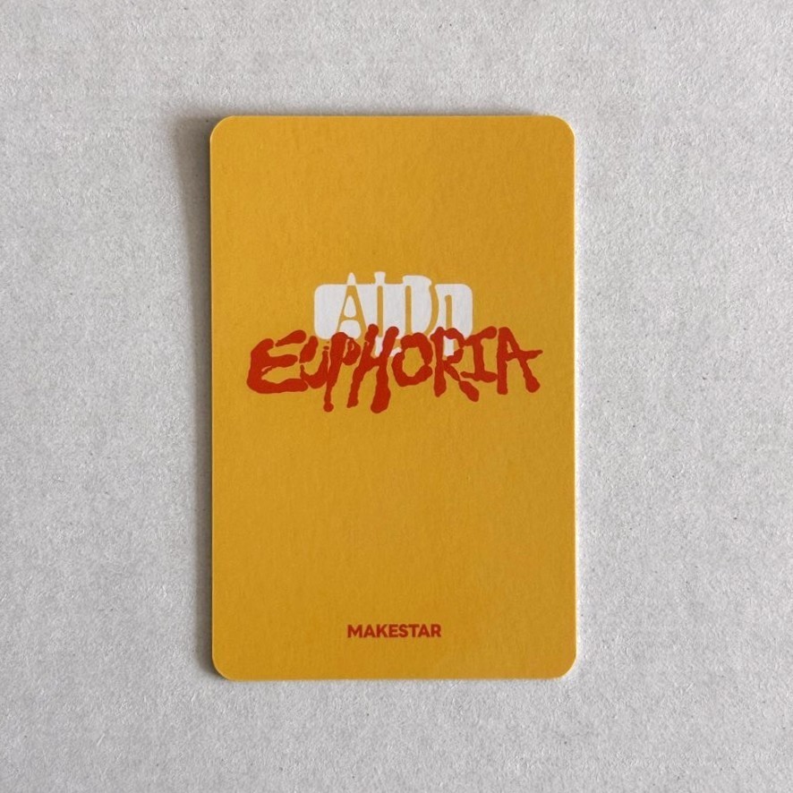 ALD1 Alpha Drive One 1st Mini Euphoria MakeStar Fan Sign Photocard