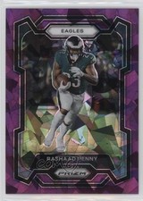 2023 Panini Prizm Purple Ice Prizm 43/225 Rashaad Penny #242 3hd