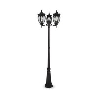 Kandelaber Wegeleuchte AußEn 239 Cm Hoch 3X E27 In Bronze Rustikal IP44 Lampe