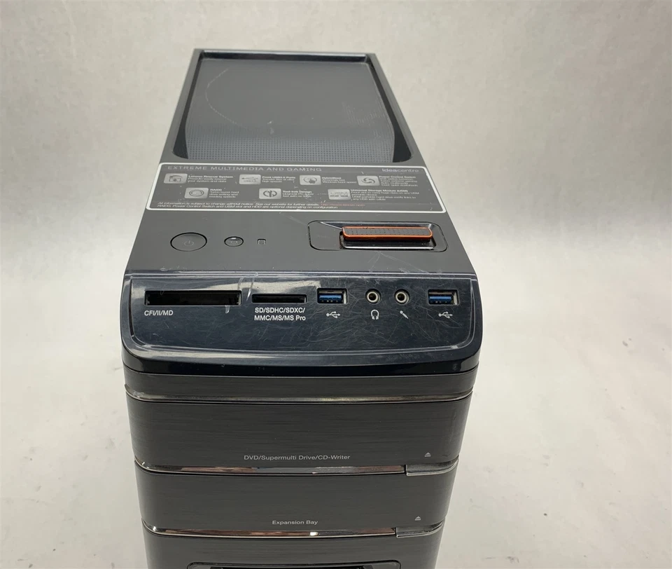 Lenovo IdeaCentre K430 Tower i7-3770 3.4GHz 32GB 500GB SSD NO/OS PC WIFI GTX 770 - Image 3 of 4