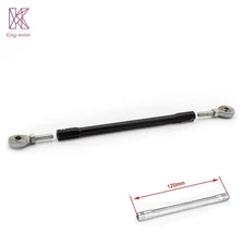 120MM CNC Rearset Gear Shift Rod Linkage Universal Modify Footpeg M6 Motorbike