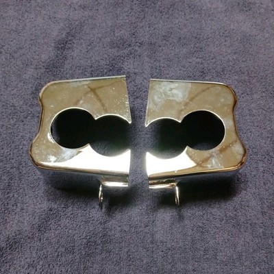 Chrome Covers Lifter Tappet Blocks Harley Evo Kuryakyn? Softail Touring FXR Dyna
