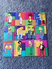 1996 Tempo Australia The Simpsons Downunder Trading Cards - Lot of 12. Excellent