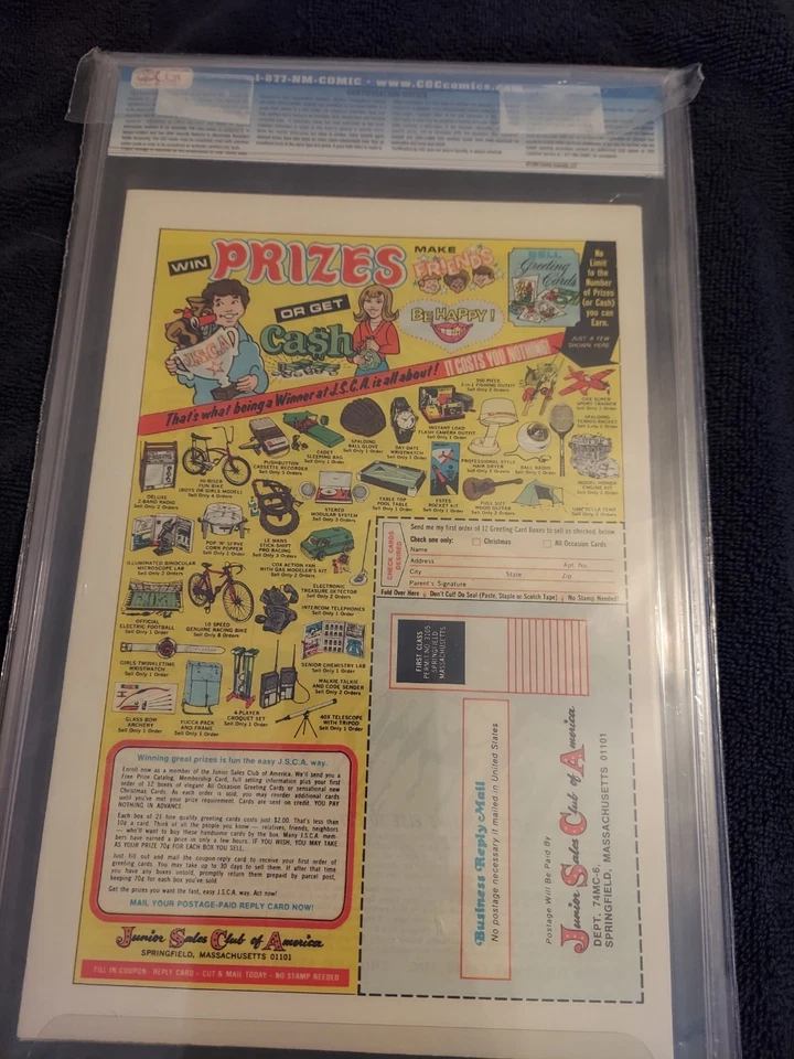 Marvel The Frankenstein Monster No. 12 (1974) CGC 9.6 NM 白色 页面 — 第 3/3 张图片