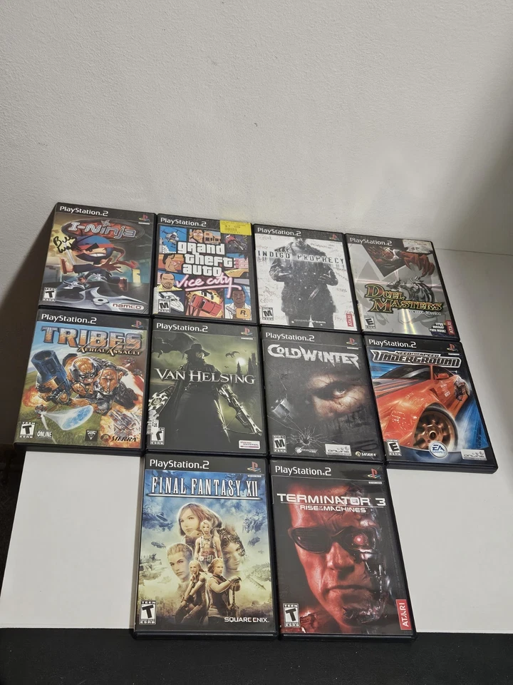 Playstation 2 Games Lot Of 10 Ps2 Games Lot Cib Complete Very Good Condition - Image 3 of 4