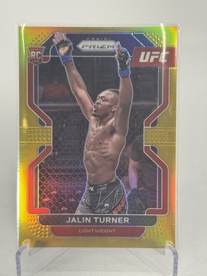 Jalin Turner 2022 Panini Prizm Rookie Gold /10 (04/10) RAW.