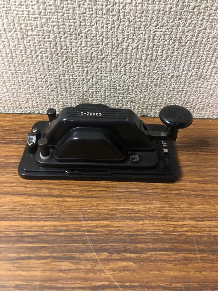 HiMound HK707 Straight Morse Key Manual Telegraph Key Vintage Collectibles D889 - Image 2 of 4