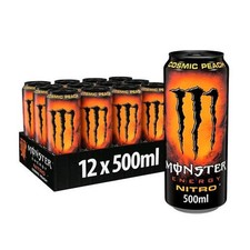 Monster Energy Drink Nitro Cosmic Peach (Pack Of 12)