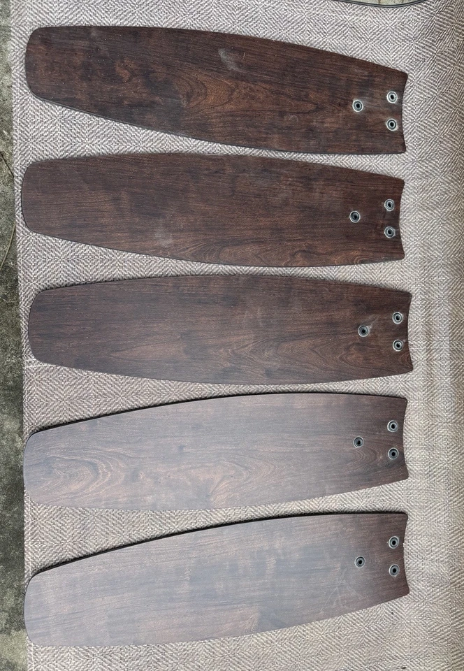 Blades G0724 For Hunter Contempo 52" Brushed Nickel Ceiling Fan 59013 READ - Image 2 of 3