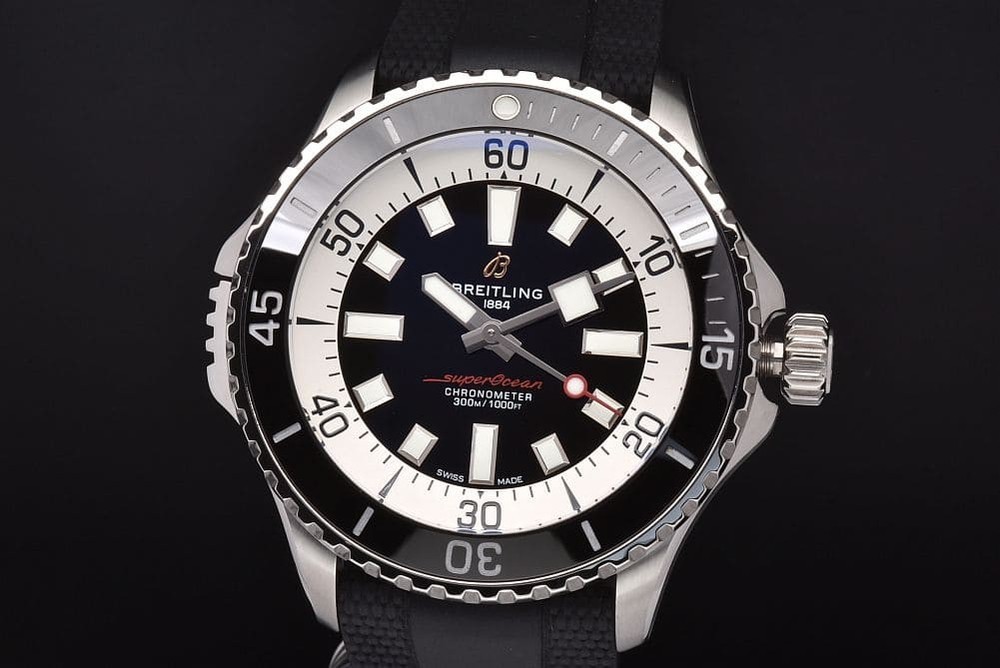 Breitling Superocean A17378211B1S1 46 mm Black Dial