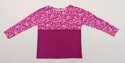Lilly Pulitzer Finn Top Mandevilla Pink Don't be a Cheetah X-Large XL