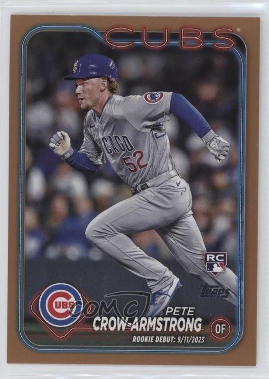 2024 Topps Update Rookie Debut Gold 1932/2024 Pete Crow-Armstrong #US91 18aa