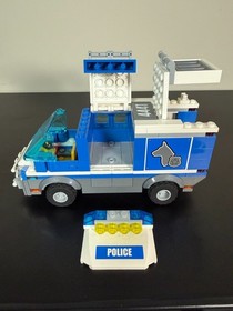 LEGO City Police Vehicle Lot 4441 60141 7498 Dog Van Cars Incomplete