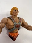 1981 He-Man Masters Of The Universe  Action Figure Torso Soft Head VTG  MOTU